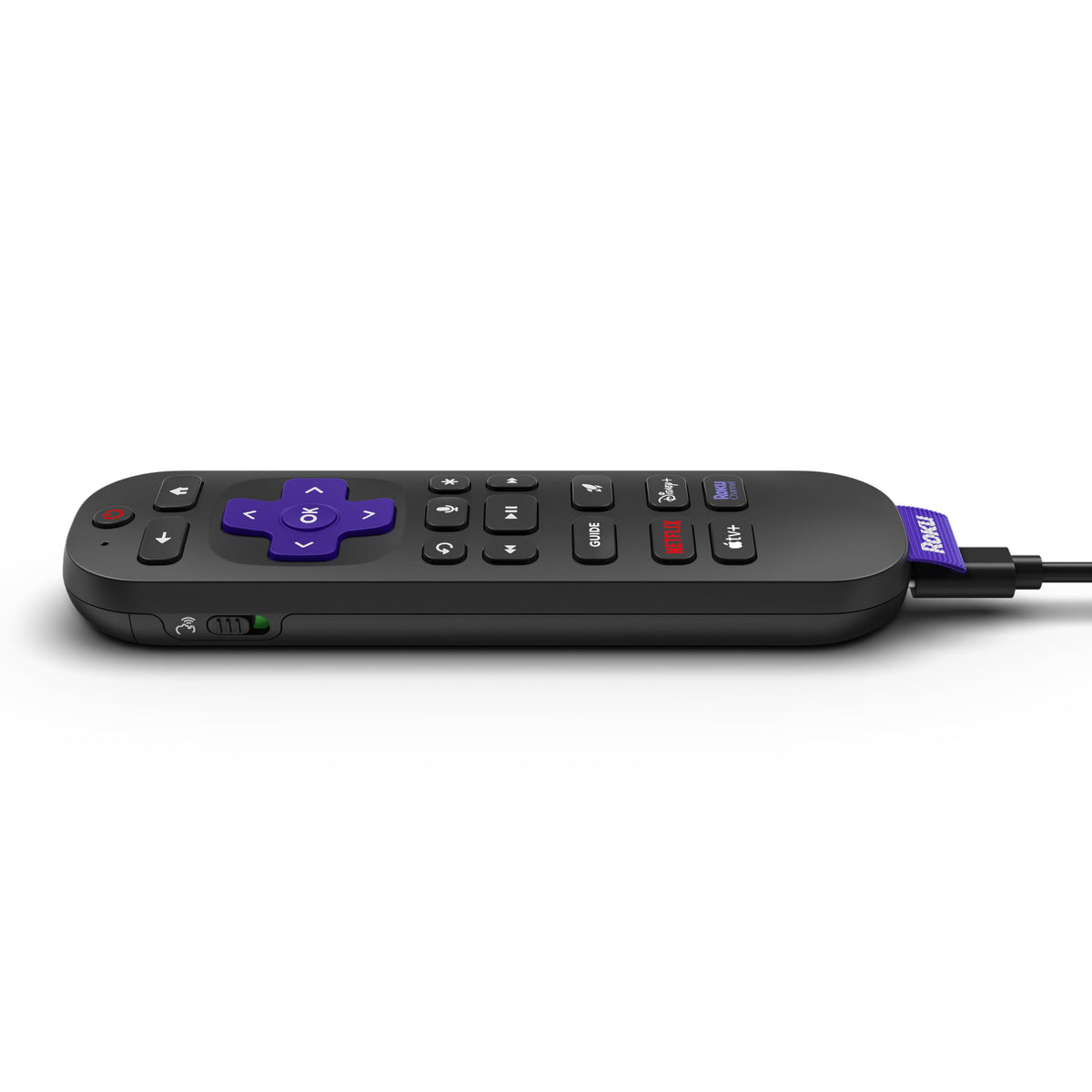 Roku Voice Remote Pro (2nd Ed.), TV Remote Control with Backlit Buttons