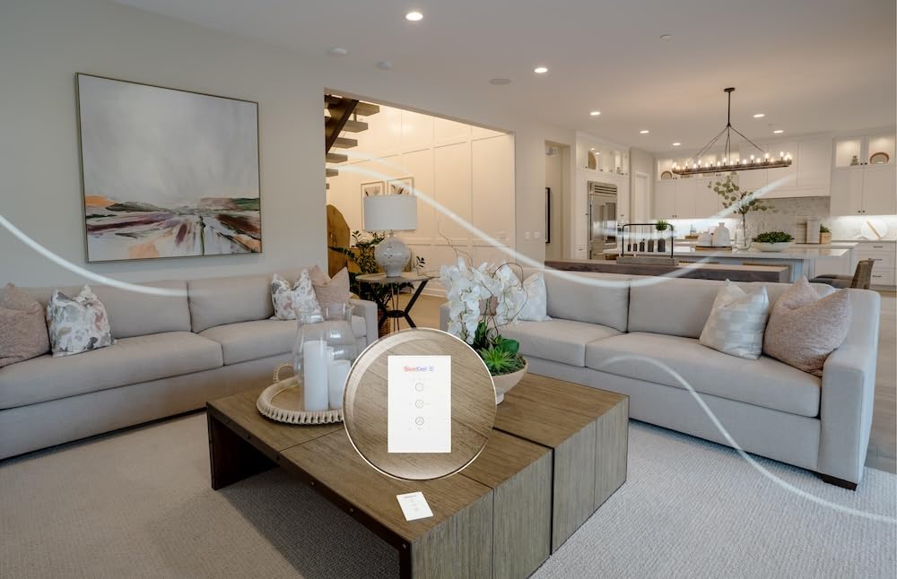 QuietCool Whole House Fan Wireless Switch - No Hard Wiring Required - Three Speed Capable - 1/2/4/8/12 Hour Countdown Timer - up to 100ft Range - Batteries Included (IT-RFGLSSWITCH-01)