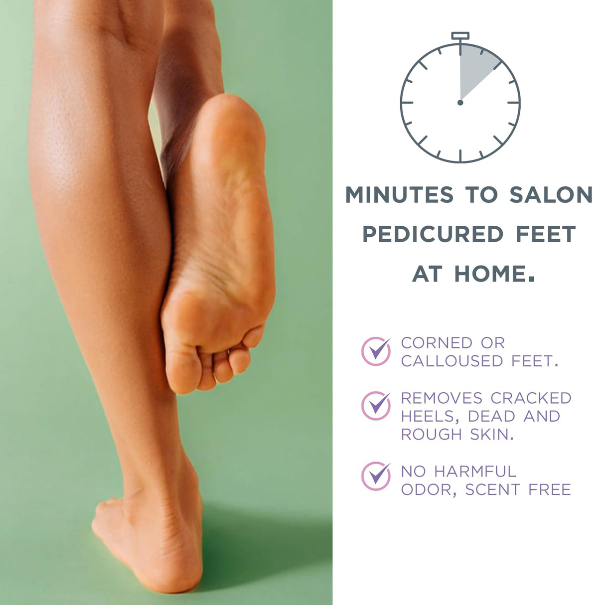 Lee Beauty Professional Callus Remover for Feet - Original, Powerful Formulation - Extra Strength Gel, Home Pedicure Foot Spa Results - Cracked & Dead Dry Skin Supplies - 8 Oz, Pack of 2