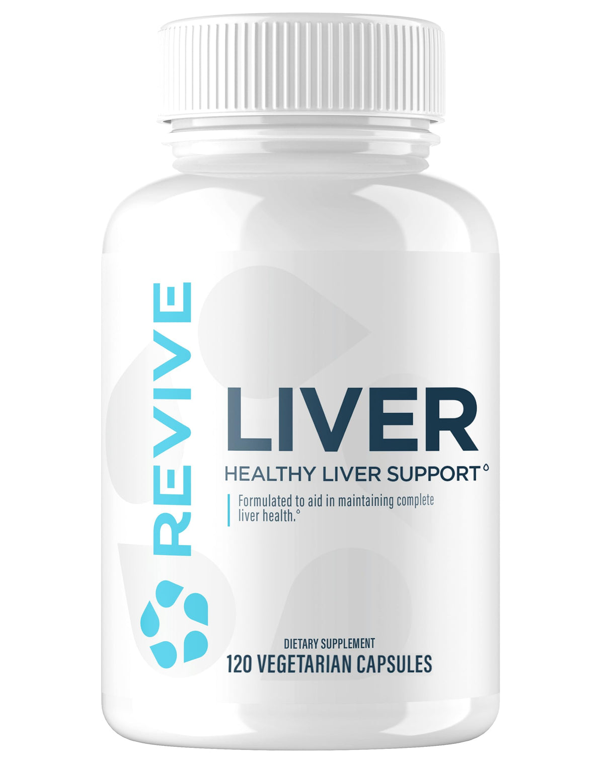 Revive MD Natural Liver Cleanse, Detox, & Repair Pills, Liver Health Support Formula - Milk Thistle Liver Defense Supplement - Inflammation Reducer & Promotes Healthy Liver Function - 120 Capsules