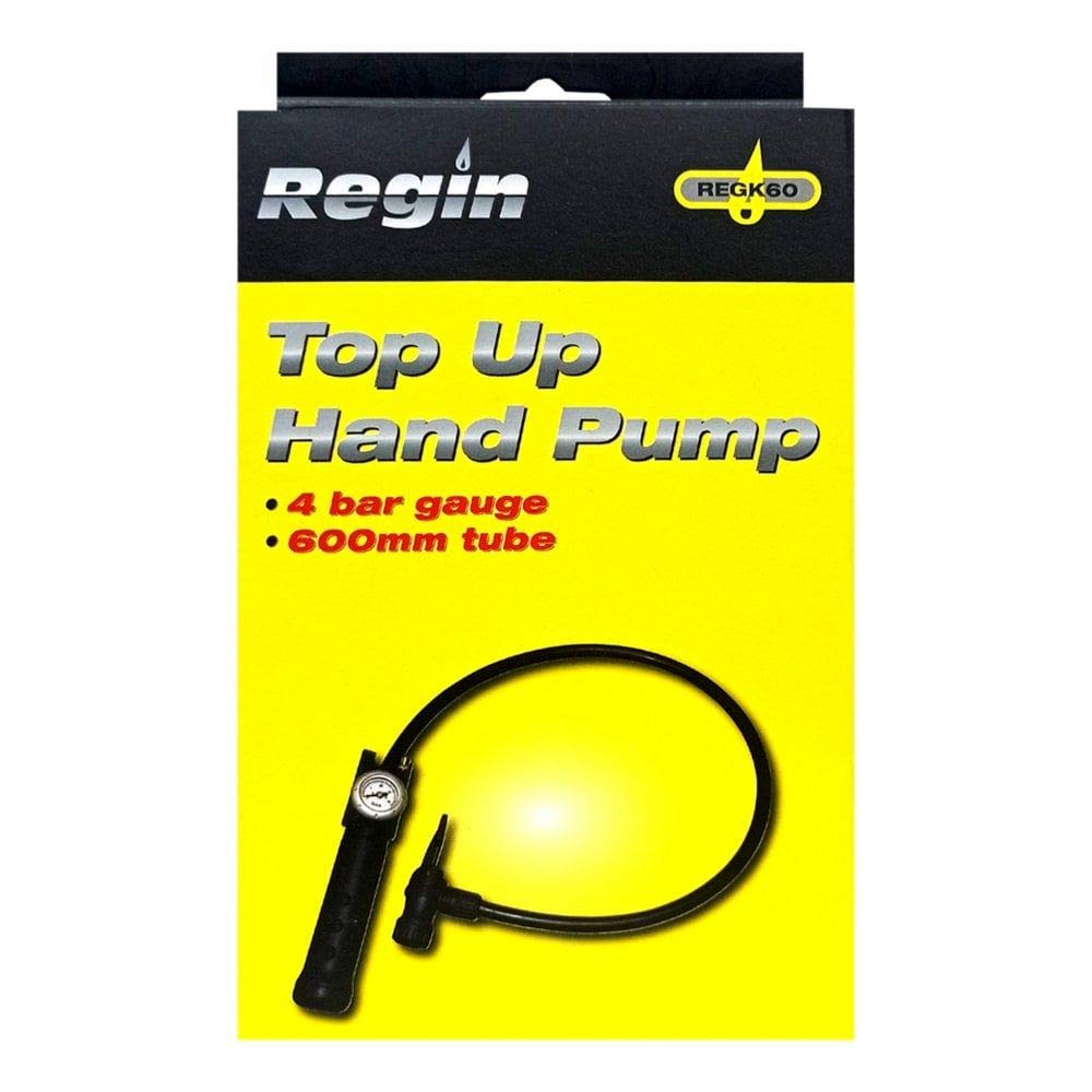 REGIN TOP-UP HAND PUMP 4bar Gauge/600mm tube - REGK60