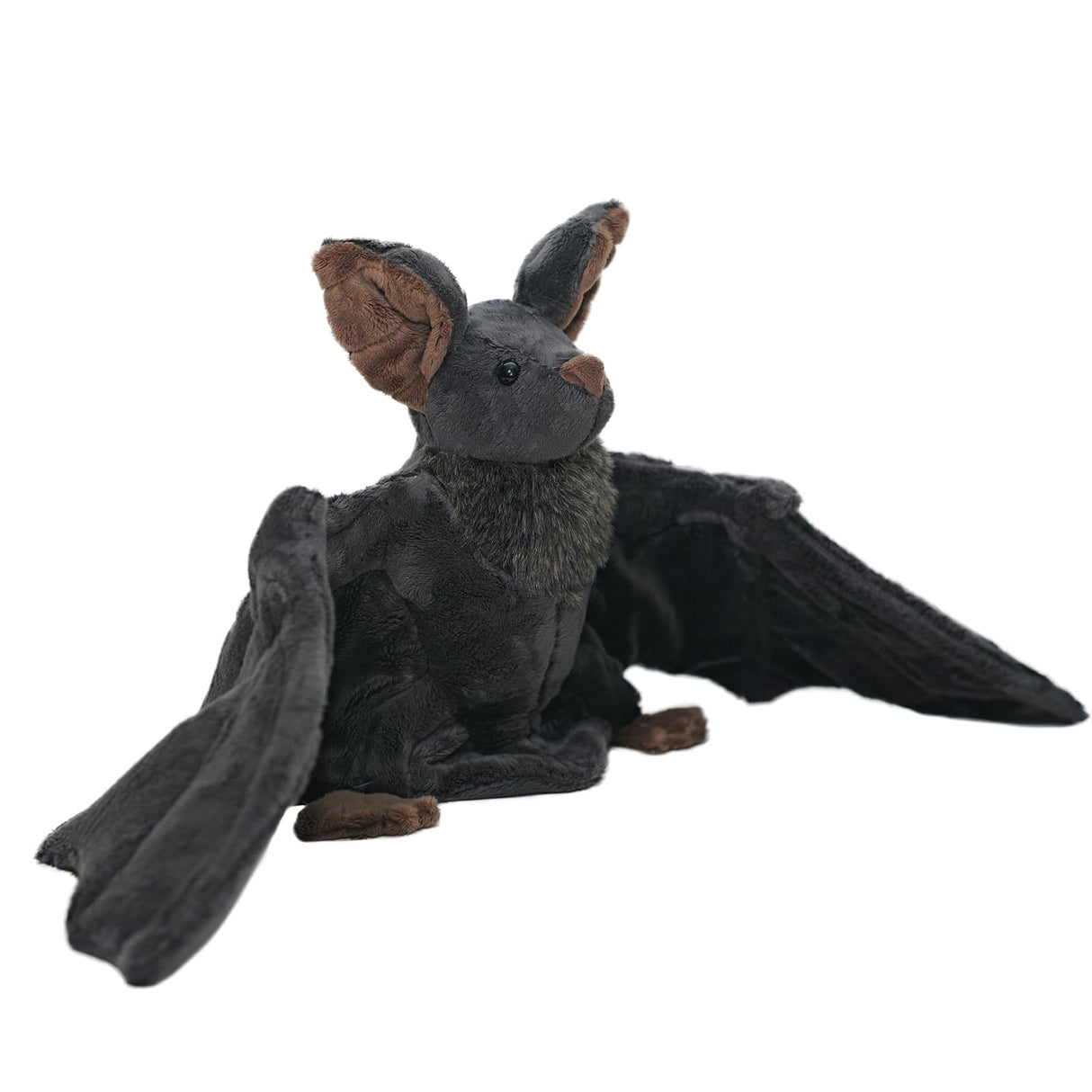 Enivtfz Large Bat Plush Toys, Creepy Goth Lifelike Bats Plushie Dolls, Soft Hugging Toys for Halloween, Easter, Christmas, Valentines, Birthday Gifts