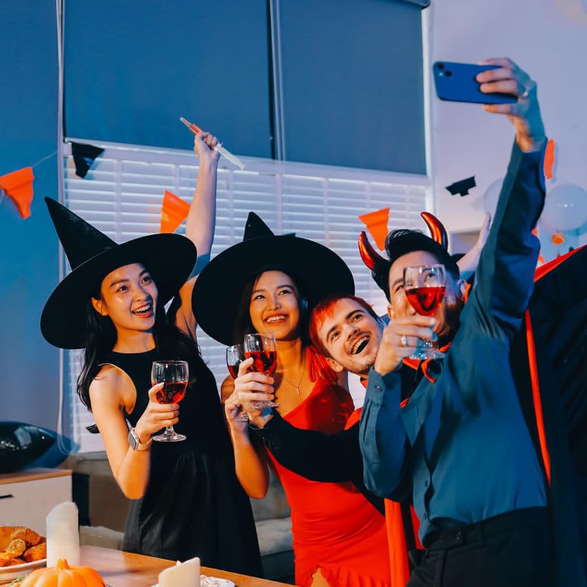 Kid2Kit 100 Pack Syringes for Jello Shots, 20mL Party Jello Shot Syringes with Cap BPA Free, Washable,Durable, Party Nurses, Halloween, Thanksgiving day, Christmas