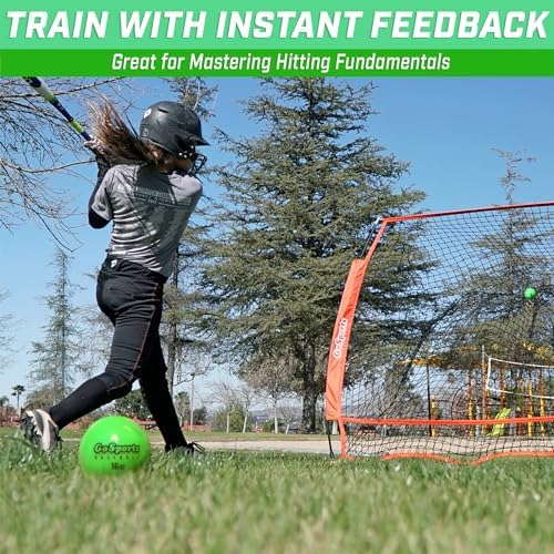 GoSports Weighted Training Balls - Choose Baseball or Softball - Hitting & Pitching Training for All Skill Levels - Improve Power and Mechanics