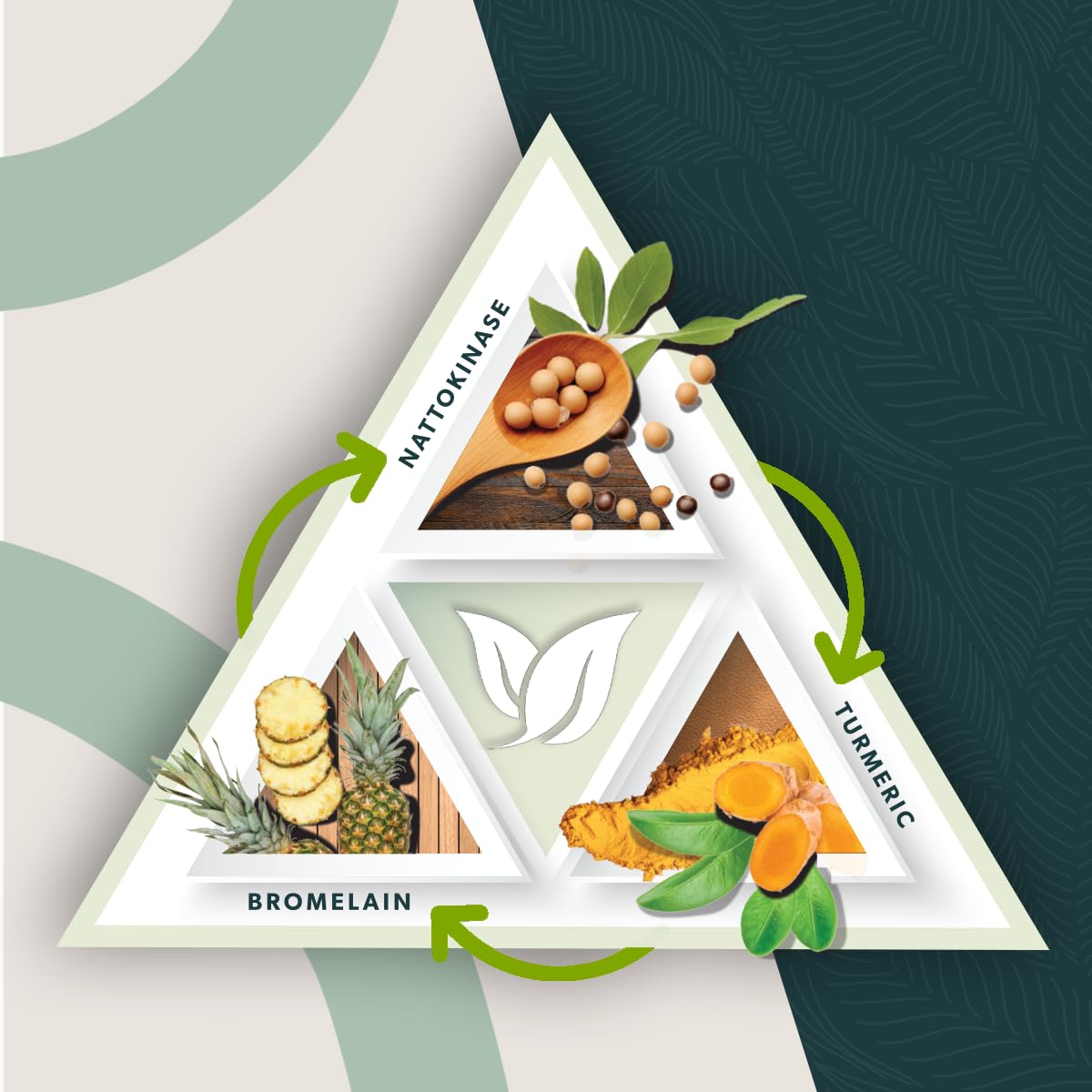 Spike Tri-Support+ with Nattokinase, Bromelain, and Turmeric - Includes Dandelion Extract, Black Seed Extract, Green Tea Leaf, Selenium for A Full Spectrum Spike Support Supplement