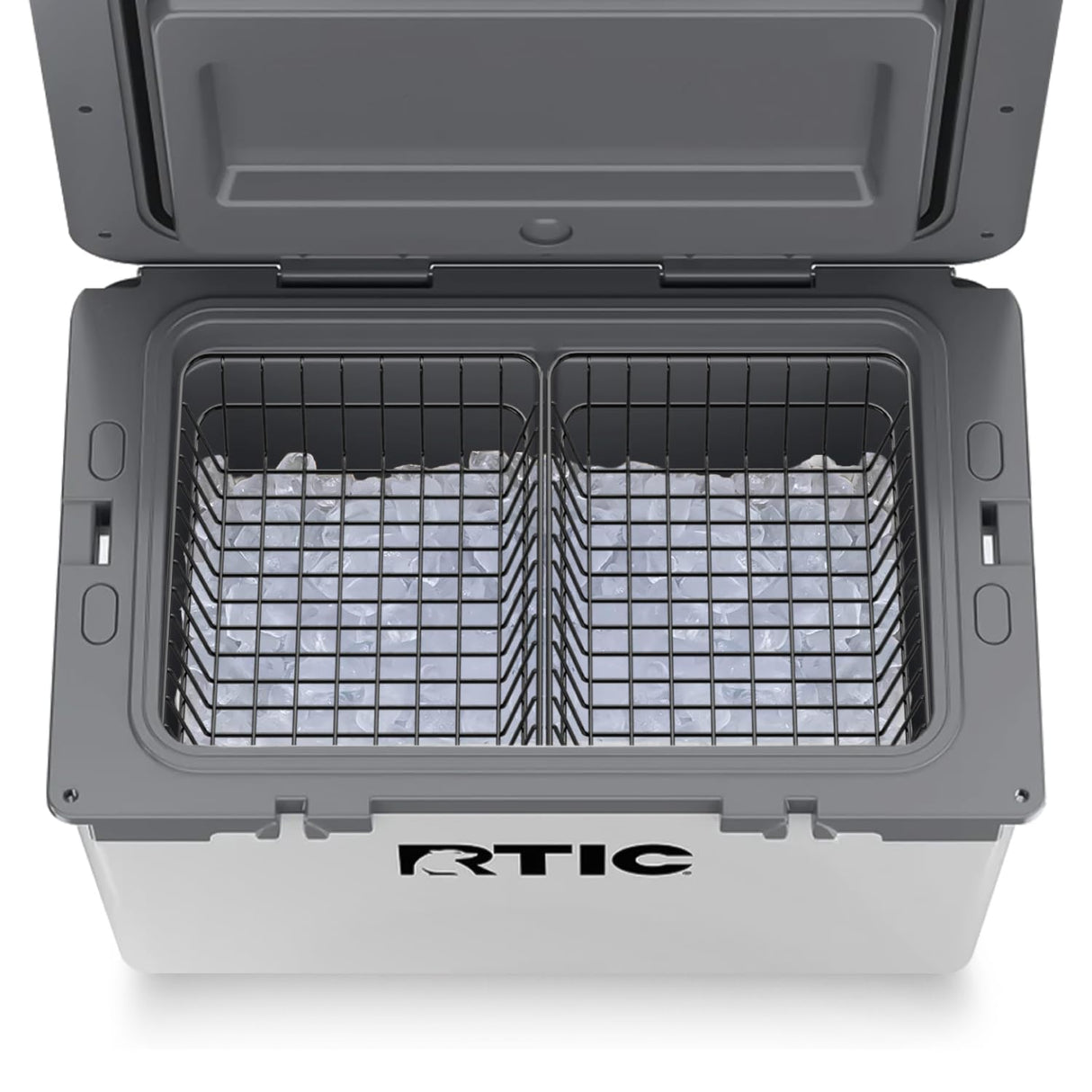 2-Pack Cooler Basket for RTIC 52 & 72 Qt Ultra-Light Coolers – Double Cooler Rack for Double Storage & Heavy-Duty Wire Organizer Will Not Fit for RTIC 32 Coolers