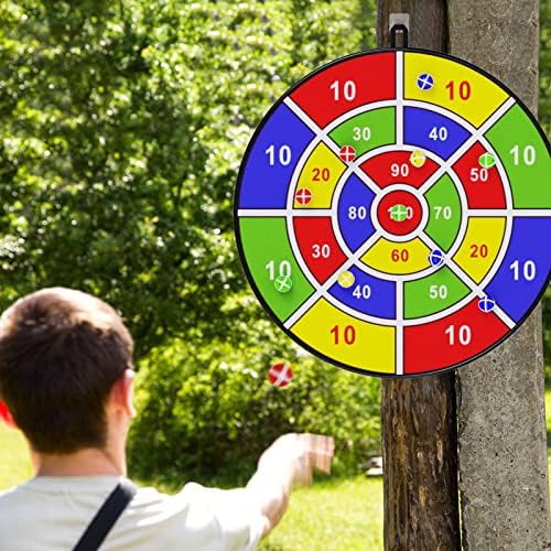 BooTaa 29" Large Dart Board for Kids, Kids Dart Board with Sticky Balls, Boys Toys, Indoor/Sport Outdoor Fun Party Play Game Toys, Birthday Gifts for 3 4 5 6 7 8 9 10 11 12 Year Old Boys Girls