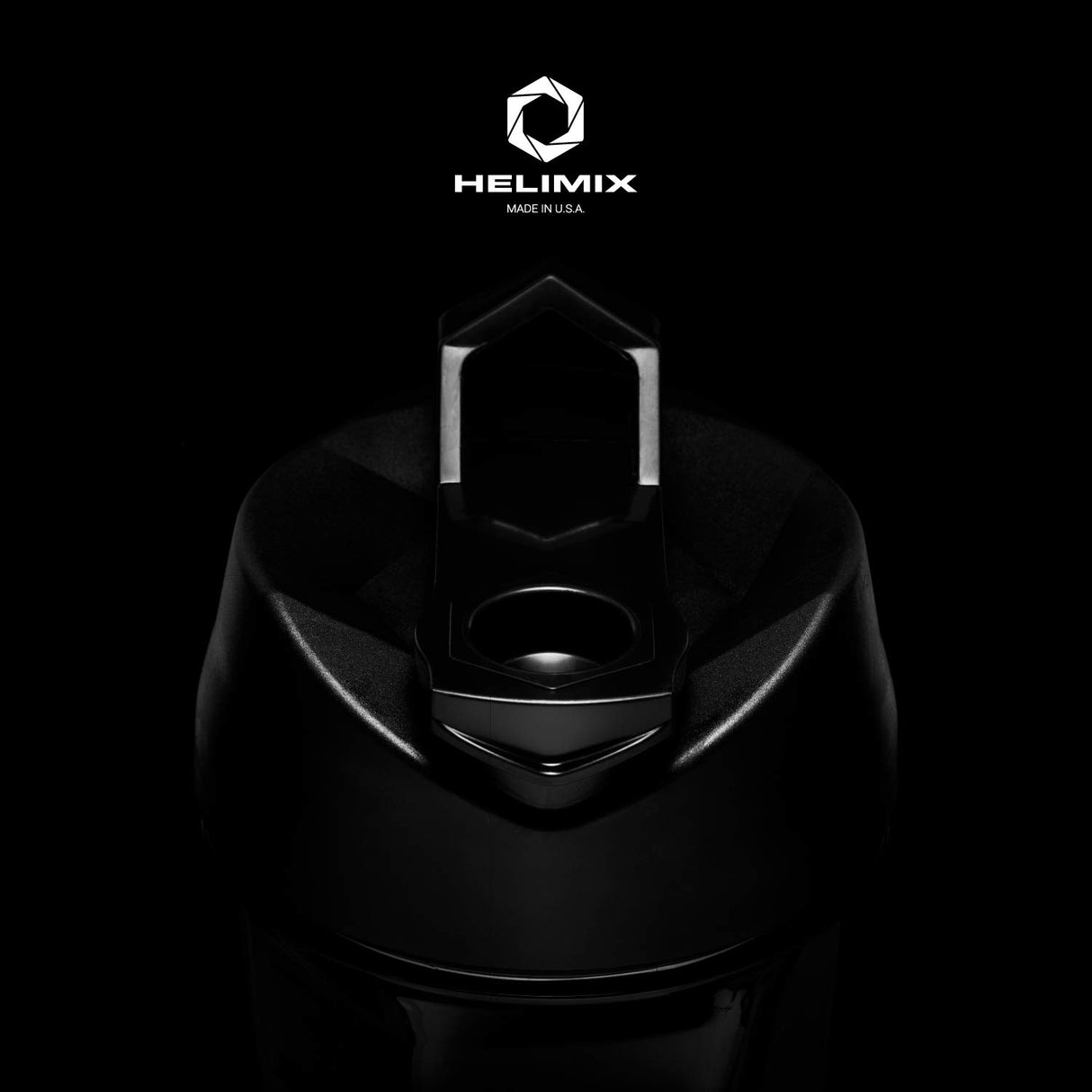 HELIMIX 2.0 Vortex Blender Shaker Bottle Holds upto 28oz | No Blending Ball or Whisk | USA Made | Portable Pre Workout Whey Protein Drink Cup | Mixes Cocktails Smoothies Shakes | Top Rack Safe