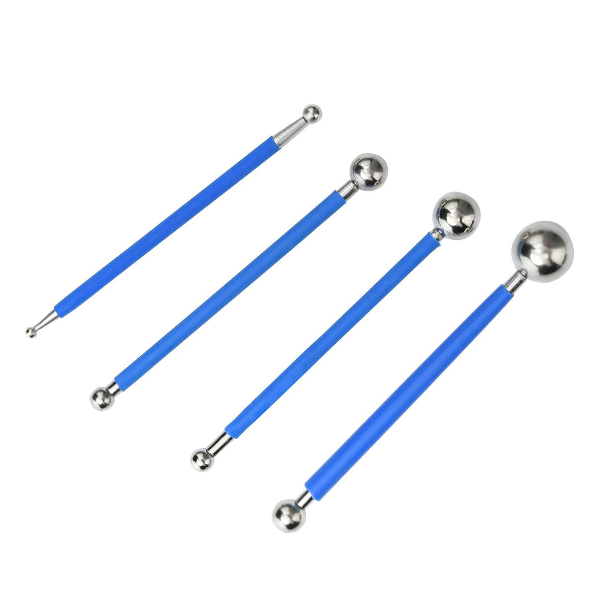 GOZOLA Concrete Countertop Caulking Tool, Metal Ball Tile Caulk Finishing Tool Used to Press The Tile Grout Coating for Bathroom Kitchen and The Rest of The Household