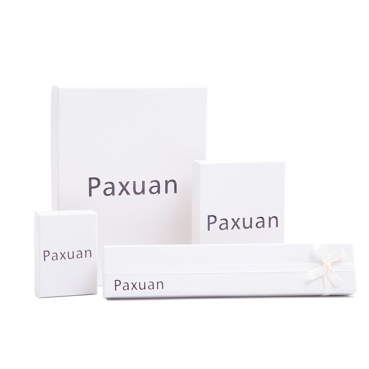 Paxuan Womens White Clear Rhinestone Crystal Wedding Bridal Bridesmaid Bracelet Jewelry Link Tennis Bracelet