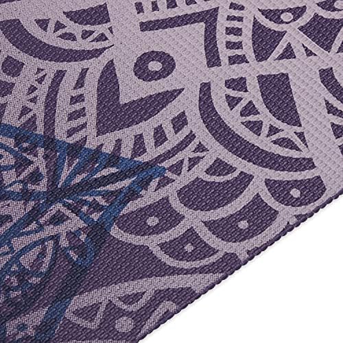 Gaiam Print Yoga Mat, Non Slip Exercise & Fitness Mat for All Types of Yoga, Pilates & Floor Exercises
