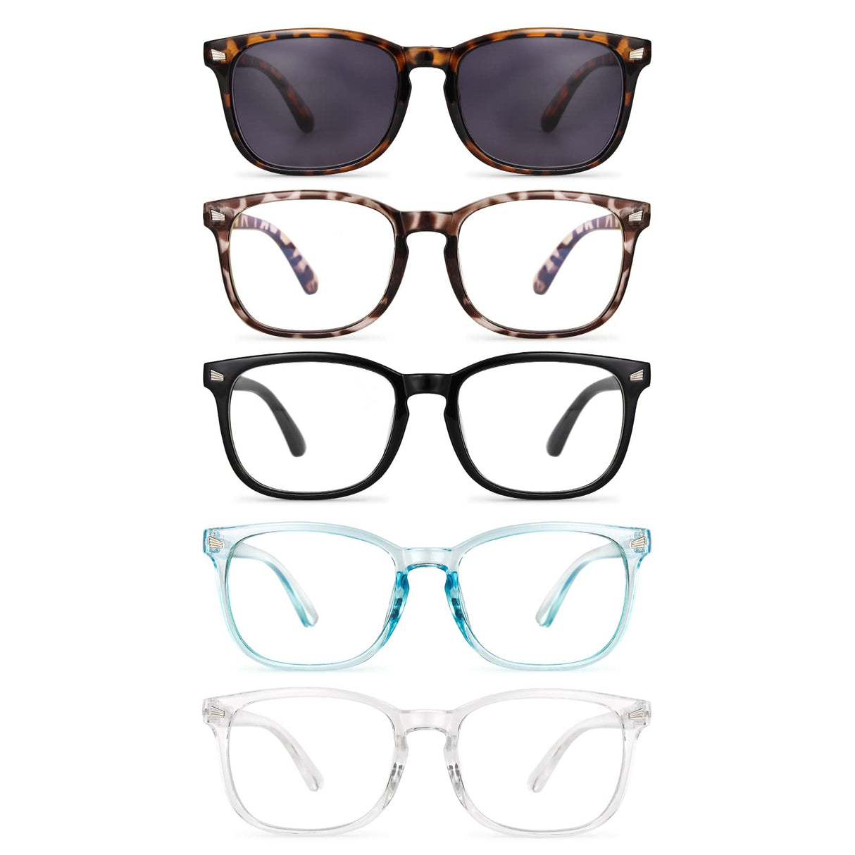 CCVOO Reading Glasses for Women/Men, Eyeglasses, Blue Light Readers for Women/Men, Computer Eye Glasses, Cheaters