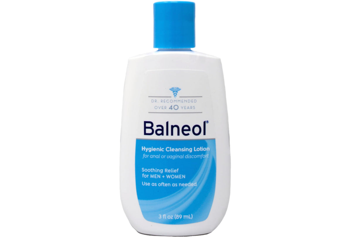 Balneol Hygienic Cleansing Lotion Bottles, 3 Fl Oz (Pack of 6)