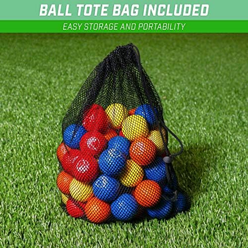 GoSports Foam Golf Practice Balls Realistic Feel and Limited Flight Use Indoors or Outdoors