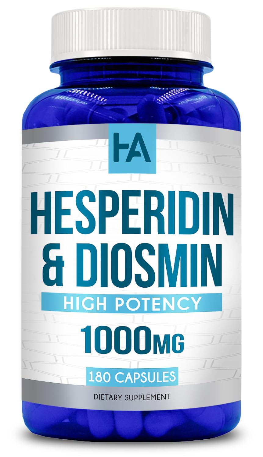 Healing Awakening Hesperidin Plus 1000mg Per Serving (180 Vegetarian Capsules)