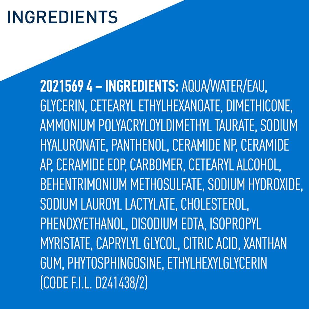 CeraVe Hyaluronic Acid Serum for Face, Hydrating Serum for Dry Skin, 1oz