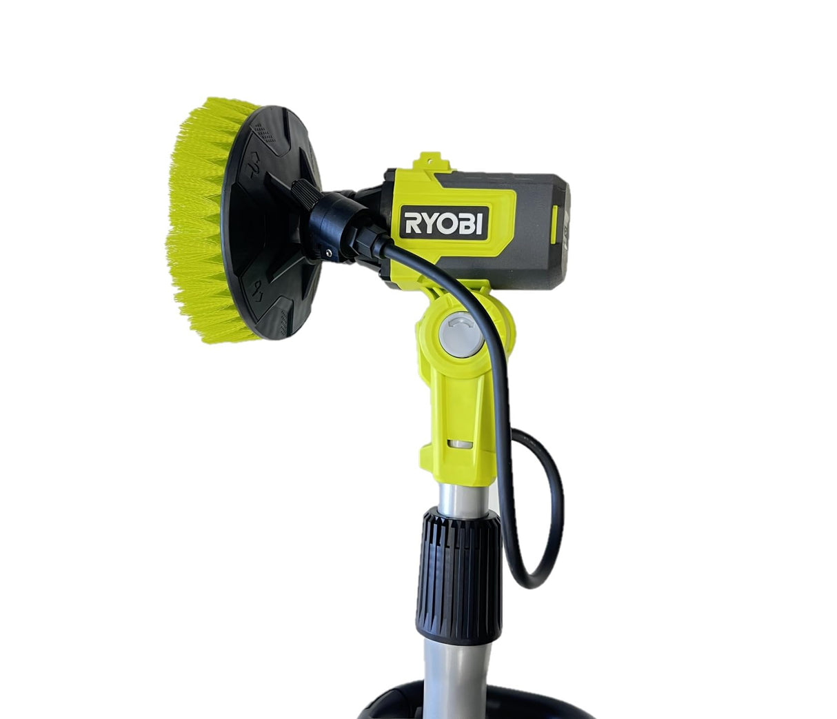 RYOBI ONEAND 18V Cordless TELESCOPING Power Scrubber and Compact Power SCRUBB