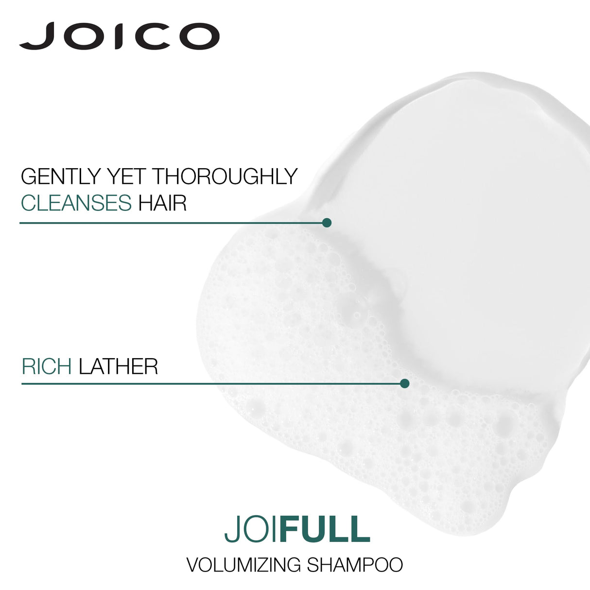 Joico JoiFULL Volumizing Shampoo & Conditioner Set | Plush & Long-Lasting Fullness | Boost Shine | For Fine / Thin Hair
