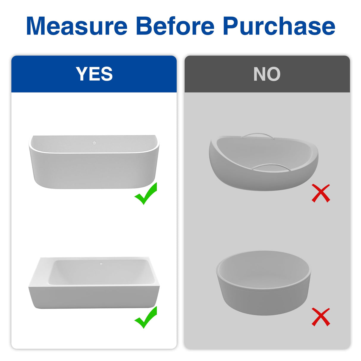 Adjustable Bathtub Safety Rail: Shower Grab Bar Handle for Seniors, Elderly, and Disabled, Fits 3 to 7 Inch Tub Walls, Bathroom Safety Bars with Non-Slip Grip, Supports 300 lbs