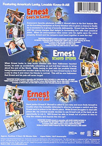 Ernest Goes to Camp / Ernest Scared Stupid / Ernest Goes to Jail (Triple Feature)