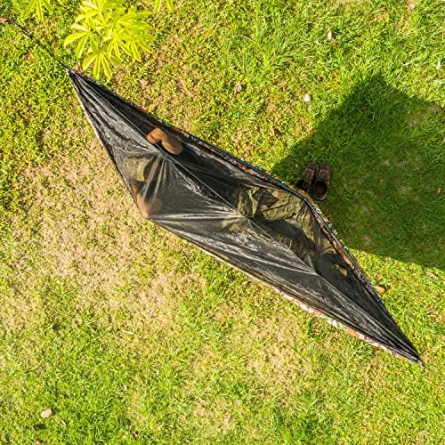OneTigris Hideout Hammock Underquilt, Lightweight 4 Season Hammock Gear for Camping, Hiking, Backpacking, Travel, Beach, Backyard, Patio, Portable