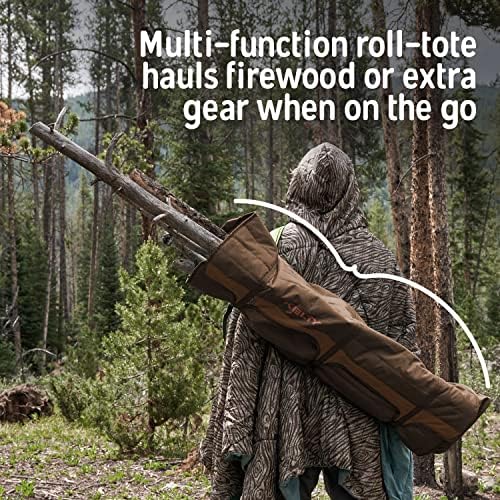 Kelty Deluxe Lounge Chair – Folding Outdoor Camp Chair, Insulated Cupholders, Customized Recline, Steel Frame, Padded Roll Storage, 2024 (Deep Lake)