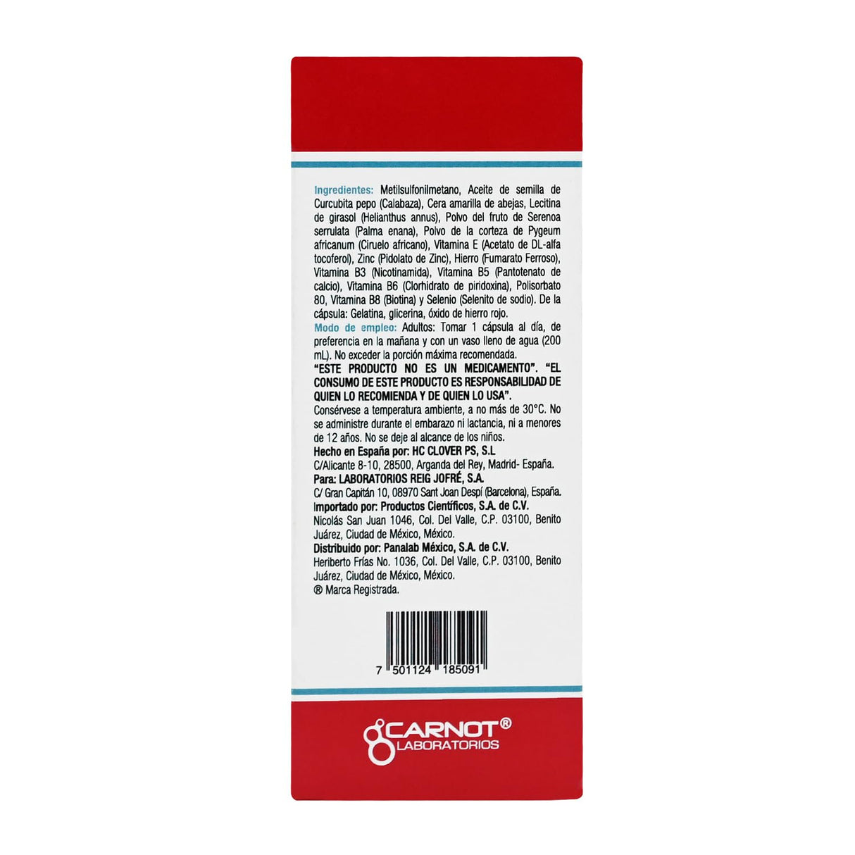 PANALAB Complidermol 5 Alfa Plus 60 Cápsulas