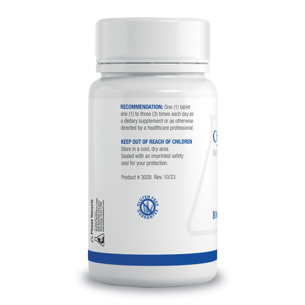 Biotics Cytozyme-AD 180 Tab Neonatal Adrenal Support Hormone Stress Balance