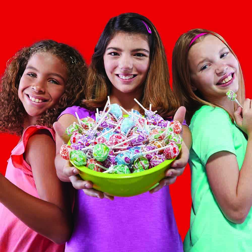 Dum Dums Original Mix 400 ct. Bag - All-Time Classic Flavors, Assorted Suckers in Bulk Candy Bag, Individually Wrapped Lollipops - Bulk Halloween Lollipops for Handing Out