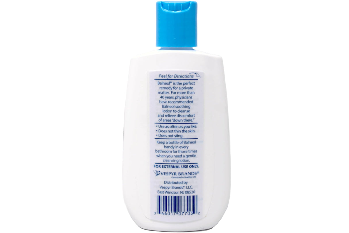 Balneol Hygienic Cleansing Lotion, 3.0 Oz (Pack of 4)