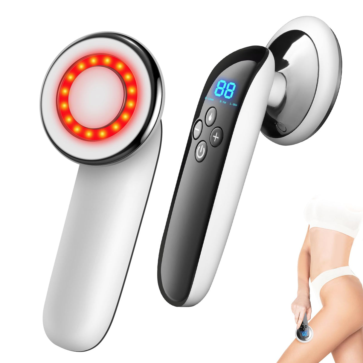 NeibuGlow Body Shaping Machine – Cordless Handheld Massager for Belly, Waist, Arms, Legs, Butt – Skin Firming Tool for Women-BS01