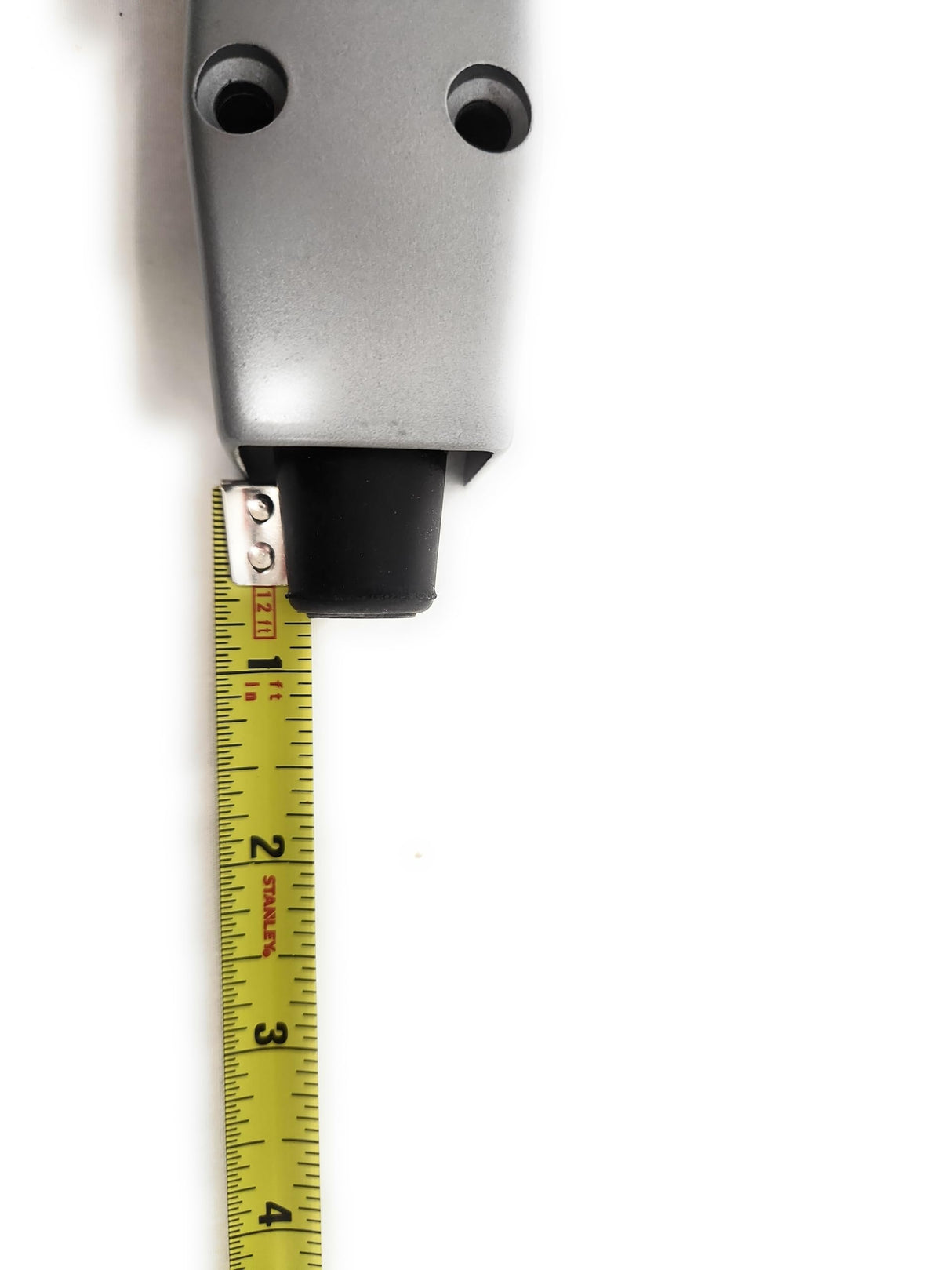 Pacific Doorware Heavy Duty Spring Loaded Step Down Push On Door Holder/Stopper (Aluminum)