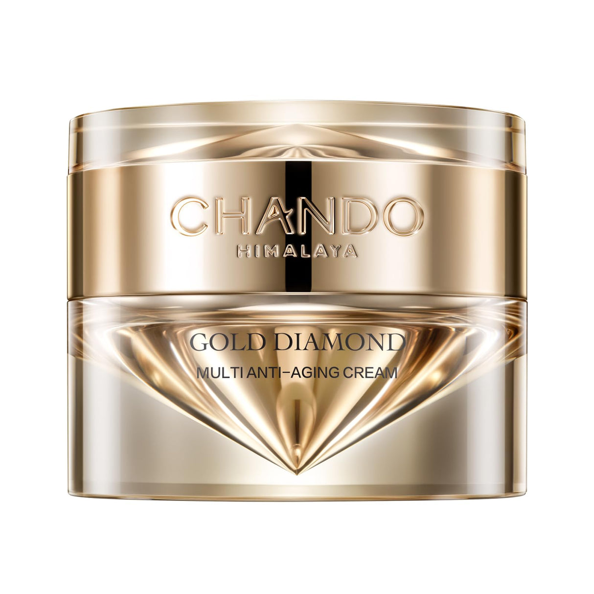 CHANDO HIMALAYA Gold Diamond Multi Anti-aging Cream (55g/1.94oz) - Super Multi-Corrective Night Cream, Reducing Wrinkle Cream, Firms Skin, Paraben-free