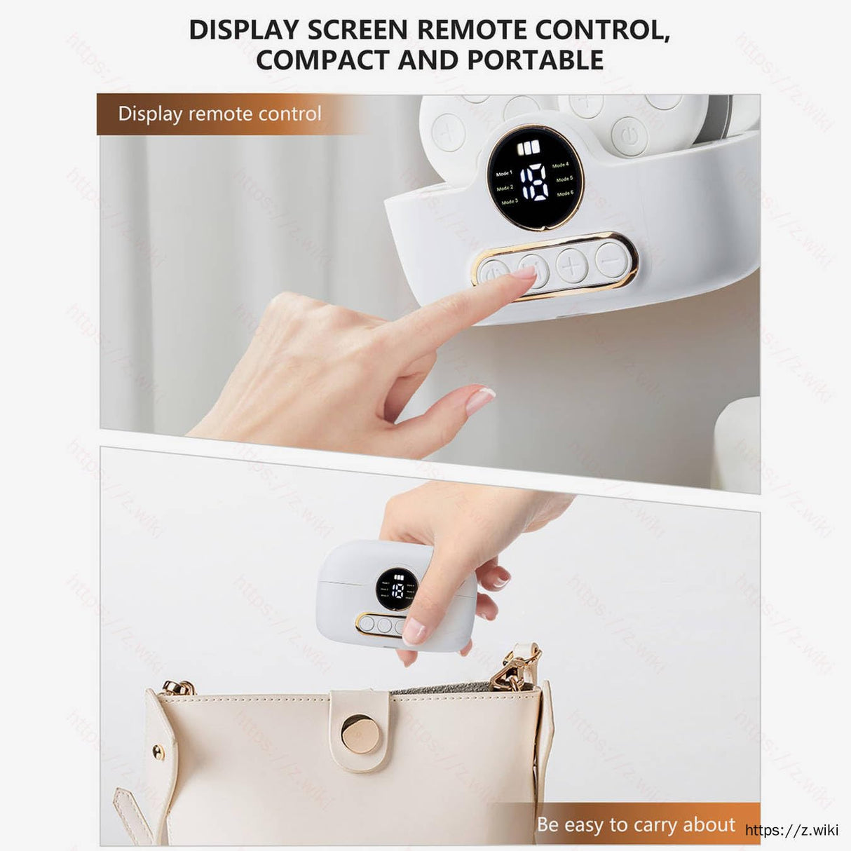 Wireless Muscle Stimulator,TENS Unit Muscle Stimulator for Pain Relief, Smart Portable Rechargeable Wireless TENS Machine, for Physical Therapy, Pocket-Size TENS with 4 TENS Pads.FSA HSA Eligible