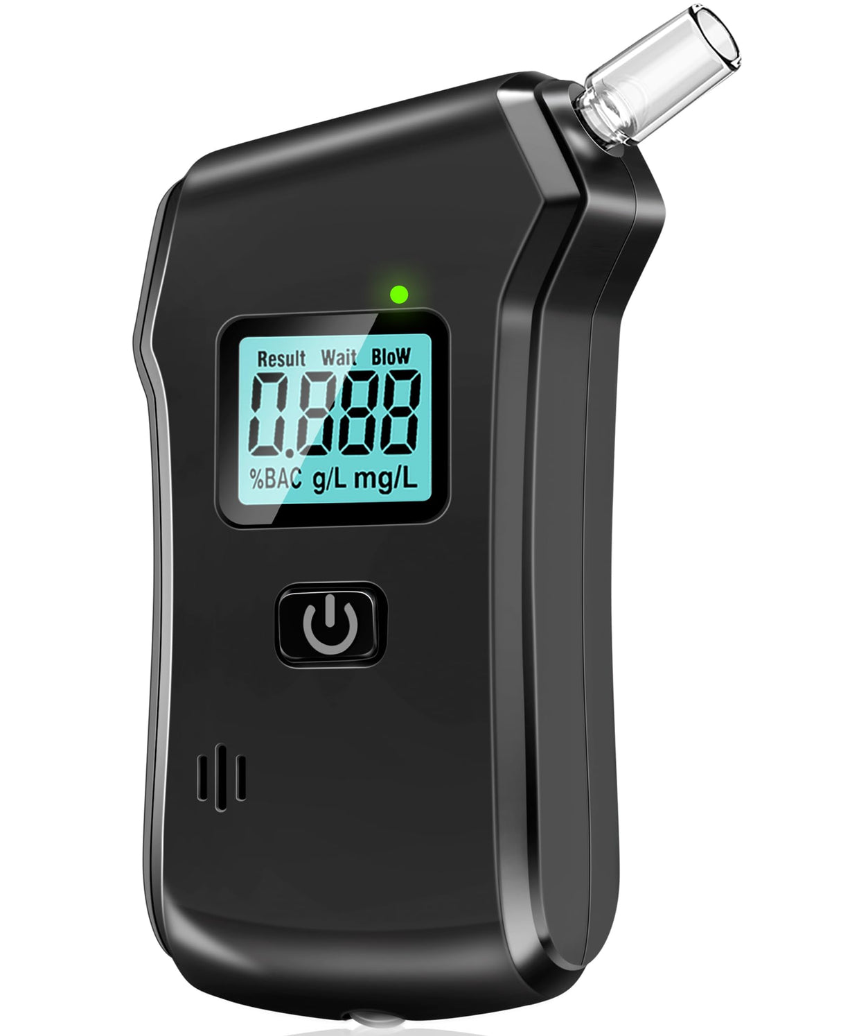 Breathalyzer, Professional Grade-Accuracy Breathalyzers for Alcohol, 2025 Upgraded Portable Breathalyzers with LCD Digital Display, Personal Alcohol Breath Alyzer Tester for Home Use 5 Mouthpieces