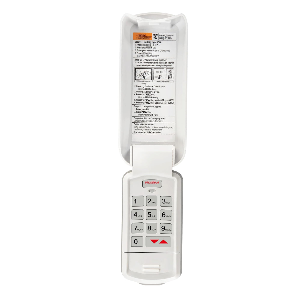 GK-R Wireless Keypad, Compatible with šØšš Genie Intellicode Garage Door Openerć5 Year Warrantyć