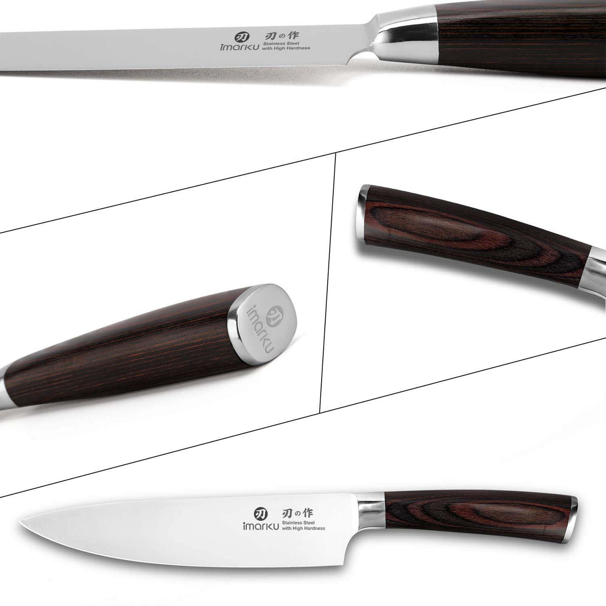 imarku Japanese Chef Knife-Sharp Kitchen Knife 8 Inch, Gift for Mom & Dad