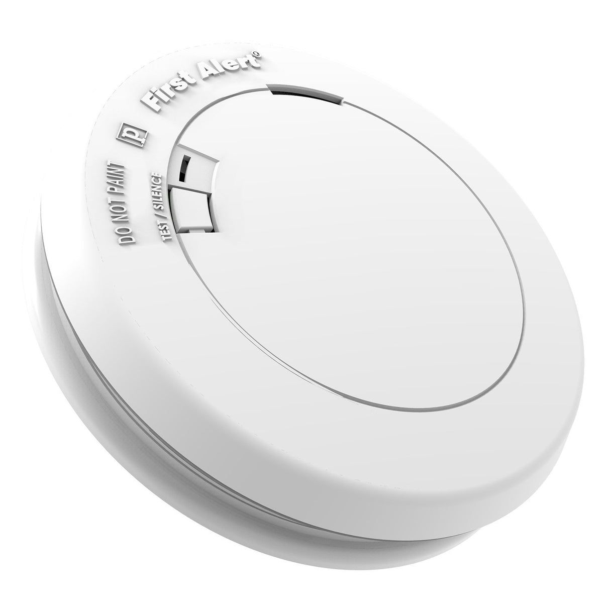 FIRST ALERT Battery Powered P1210E Smoke Alarm, White