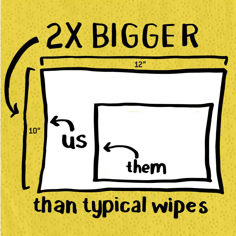 Tub O' Towels Heavy-Duty Multi-Surface Cleaning Wipes, 90-Count