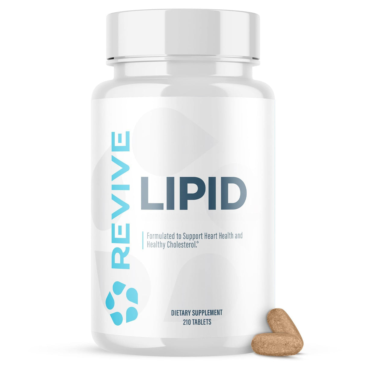 Revive MD Lipid Support Formula - Supplement Helps Maintain Healthy Cholesterol Levels, Endothelial Health & Triglyceride Levels - Beta Sitosterol, Citrus Bergamot & Pantethine