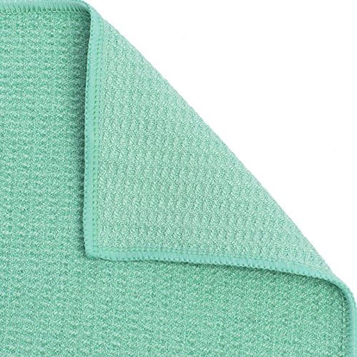Shandali Hot Yoga Towel - Mat-Sized, Microfiber, Super Absorbent, Anti-Slip, Injury Free, 24" x 72" - Best Bikram Yoga Towel - Exercise, Fitness, Pilates Gear