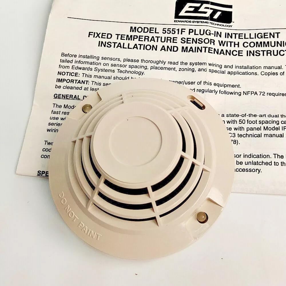 EST Edwards 5551F Heat Detector