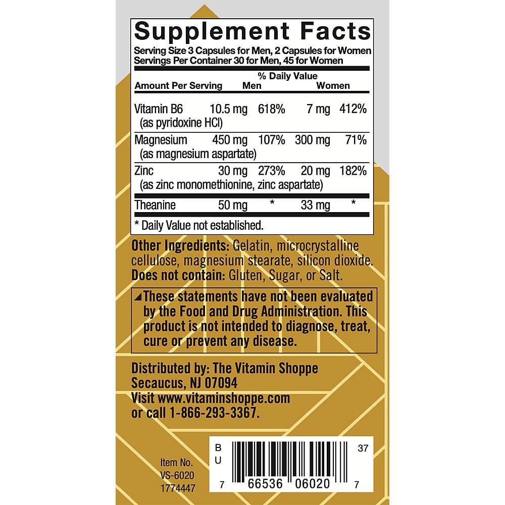 True Athlete ZMA with Theanine – Supports Muscle Recovery, Strength & Sleep – Zinc, Magnesium, Vitamin B6 & Theanine Formula for Relaxation & Performance (90 Capsules)