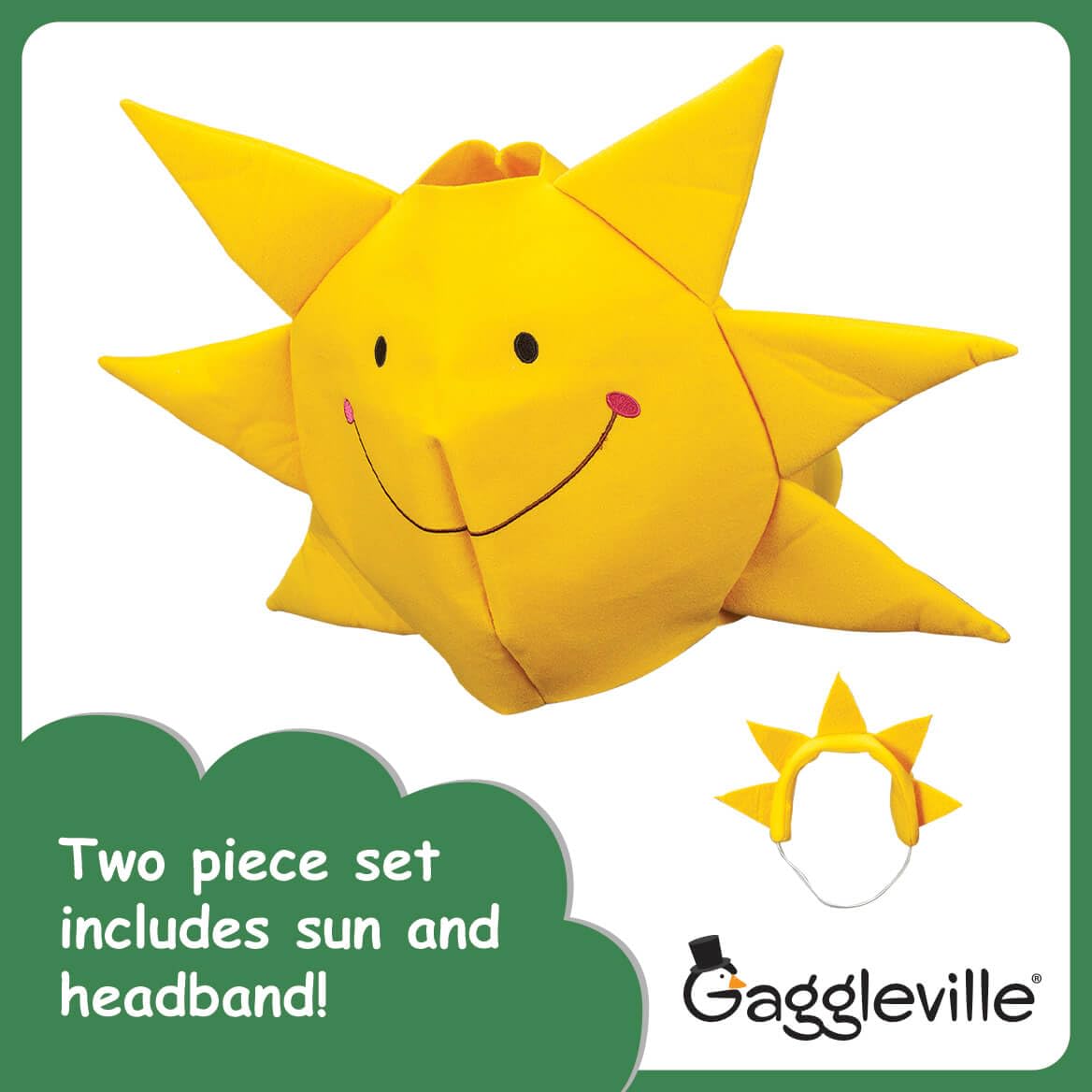 Gaggleville Sun Goose Outfit, Fits Large 23" H Statue, by Fox Valley Traders