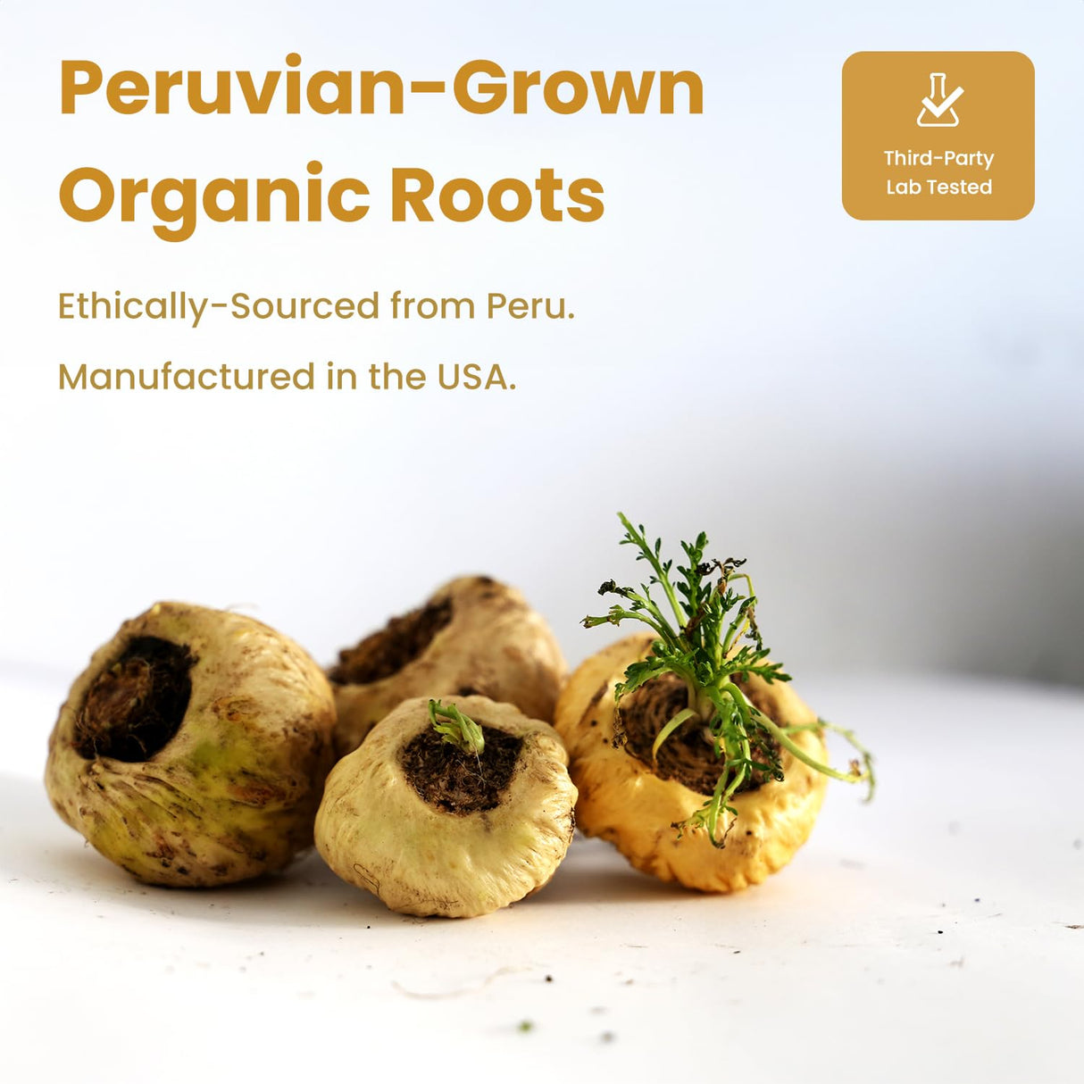 NutraChamps USDA Organic Maca Root Capsules for Women & Men, 2100mg, 180 Capsules, Black, Red & Yellow Peruvian Gelatinized, Highest Potency Maca Root Powder Supplement