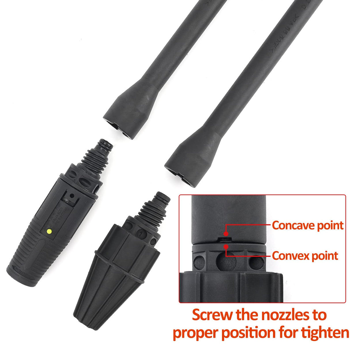 Bear Force High Pressure Water Spray Gun Wand Nozzle, Replacement Pressure Washer Gun Compatible with Portland Pulsar Powerwasher TaskForce TaskMaster ShopForce Electric Pressure Washers