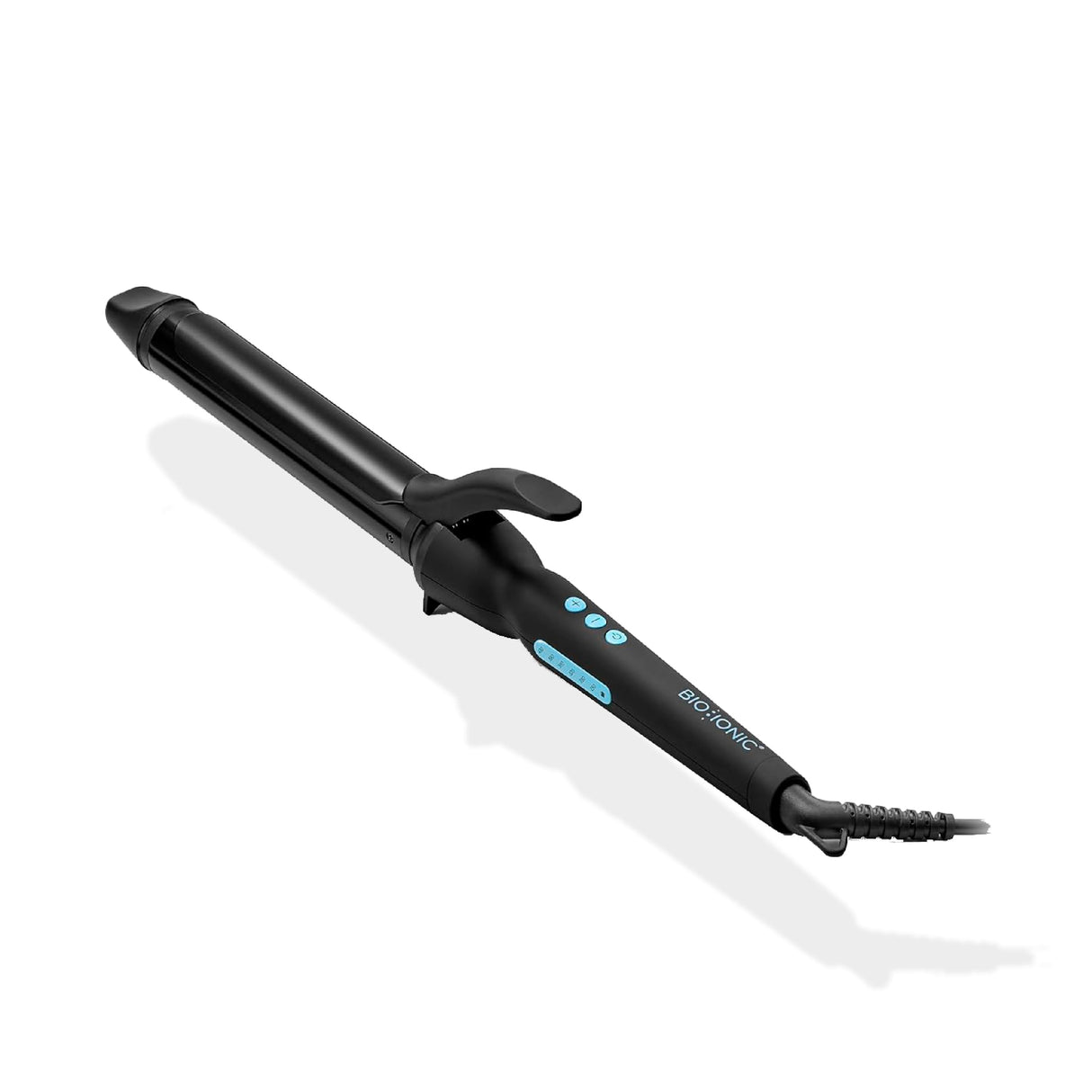 Bio Ionic Long Barrel Styler, 1" Curling Iron with Moisture Heat Technology & NanoIonic MX, Verstatile Curling Wand with Longer Barrel for Medium Sized Defined Curls
