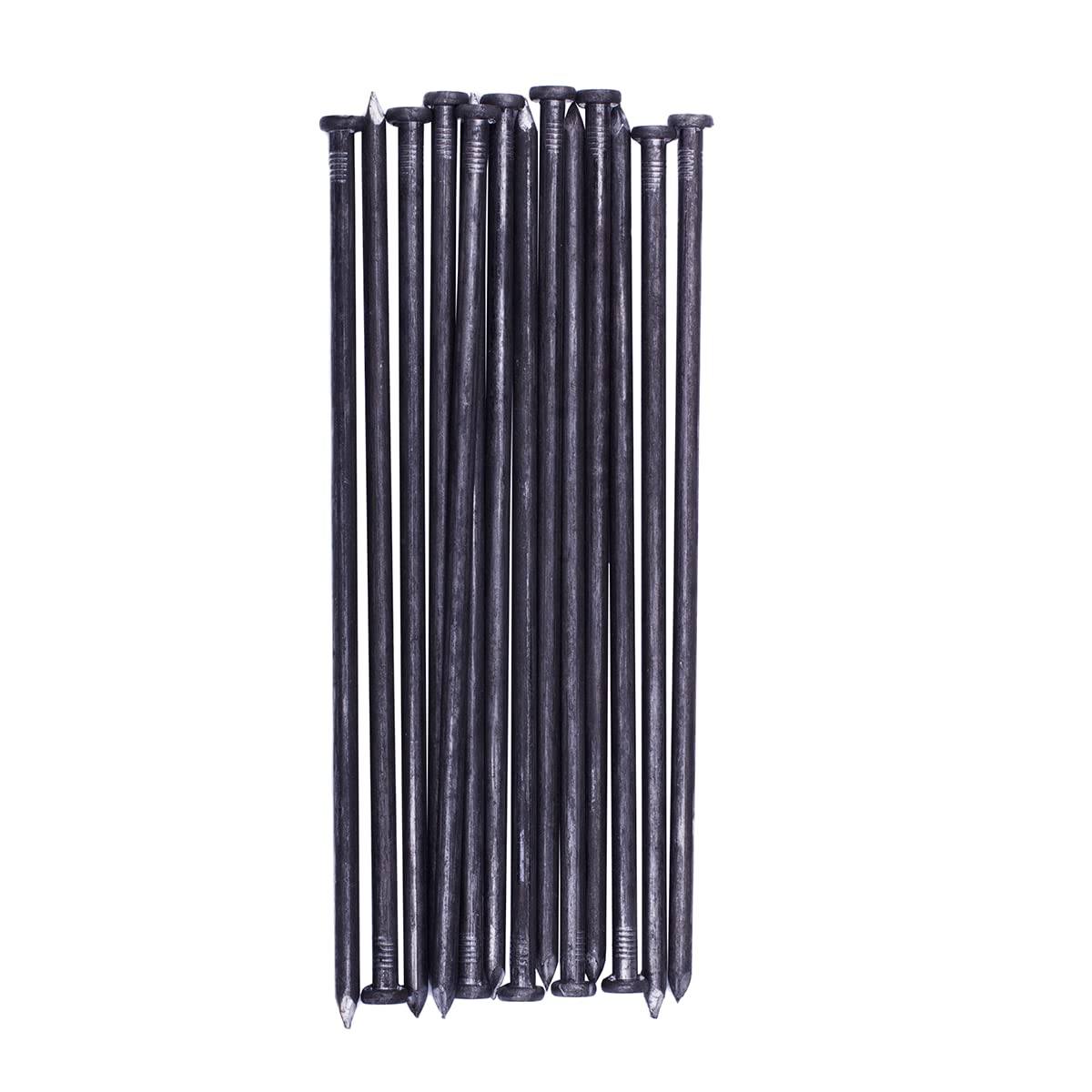 Metal Landscape Edging Anchoring Spikes, 50PCS 10 Inch Landscape Paver Edging Anchoring Spikes for Artificial Turf, Weed Barrier, Tent Spikes, Camping (50)