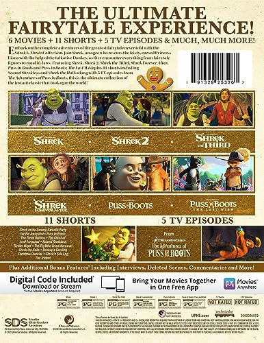 Shrek 6-Movie Collection - Blu-ray + Digital