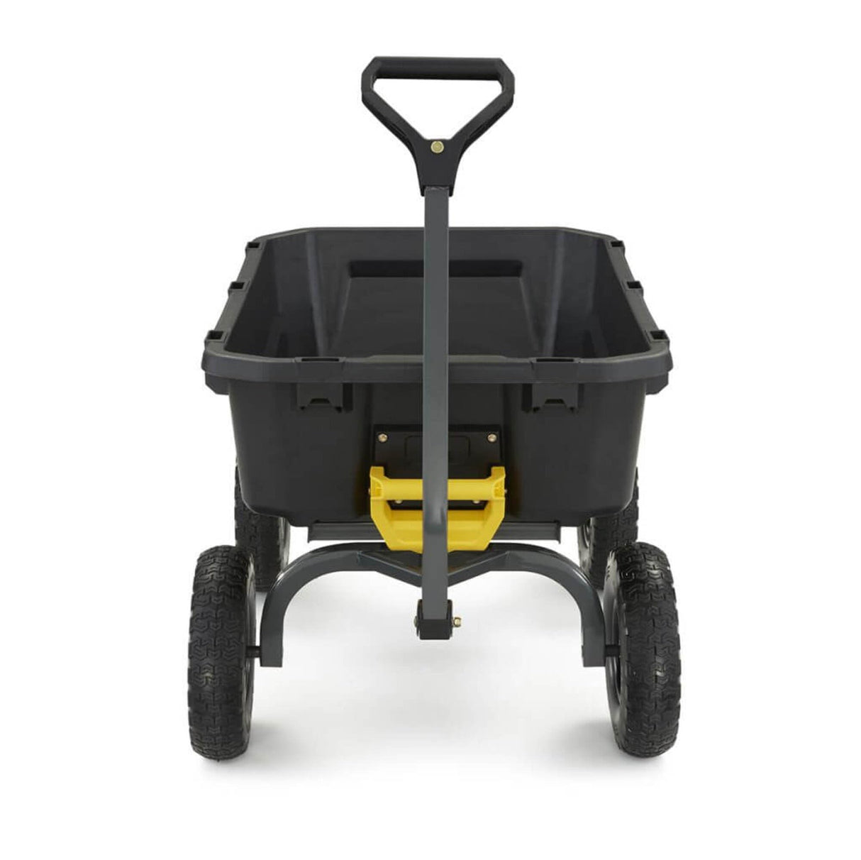 Gorilla Carts Dump Garden Cart, 7 Cu Ft,1200 lb Capacity, No-Flat Tires